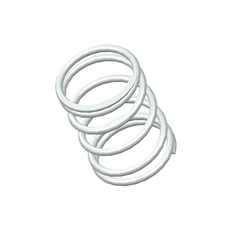 Approved Vendor Compression Spring, O=1.234, L= 1.75, W= .105 G209975489